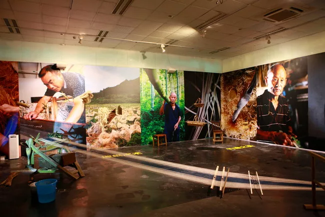 Exhibition room devoted to traditional crafts.<div id='_mcePaste'>