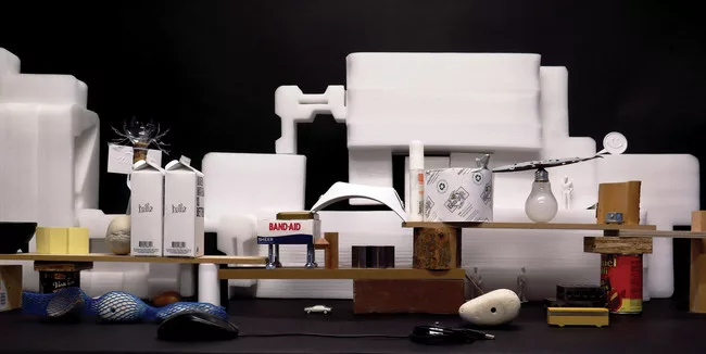 wHY built a model of Wilshire Boulevard in which houses occupy the spaces previously devoted to cars.