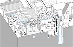 LOHA proposes houses outfitted with large-scale sponges and bladders  that could trap water and deposit it directly into an aquifer.