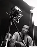 Photographer Pedro E. Guerrero on assignment circa 1950s.<div id='_mcePaste'>﻿﻿