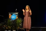 Biophysical chemist and mountain climber Arlene Blum spoke about her efforts to rid consumer products of the most hazardous chemicals and her experiences scaling some of the world's most dangerous pea