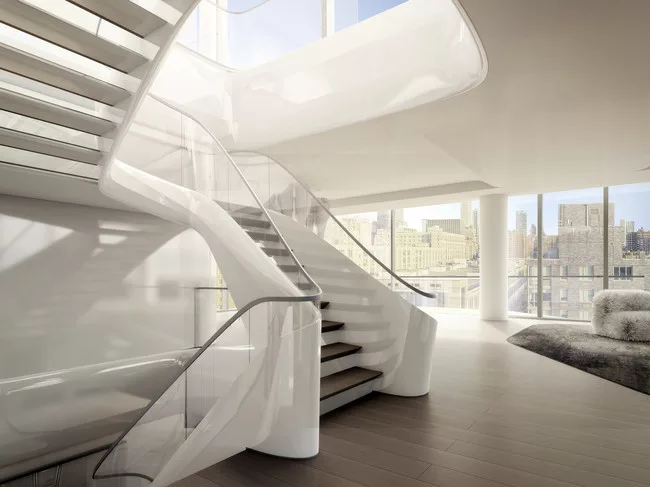 A Glimpse into Zaha Hadid's Luxe Residential Project in New York