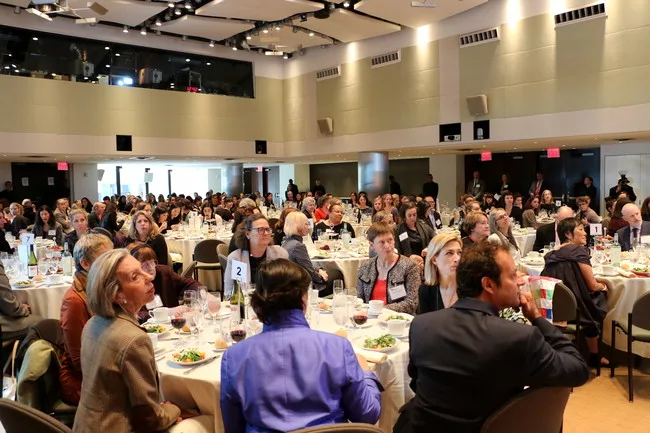 The crowd at the awards luncheon in the Time-Life Building.<div id='_mcePaste'>﻿﻿