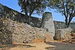Zimbabwe's monumental Great Zimbabwe site.
