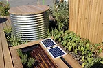 The fourth-place NexusHaus, a collaboration between the University of Texas at Austin and Germany’s Technische Universität München, that included an aquaponic system.