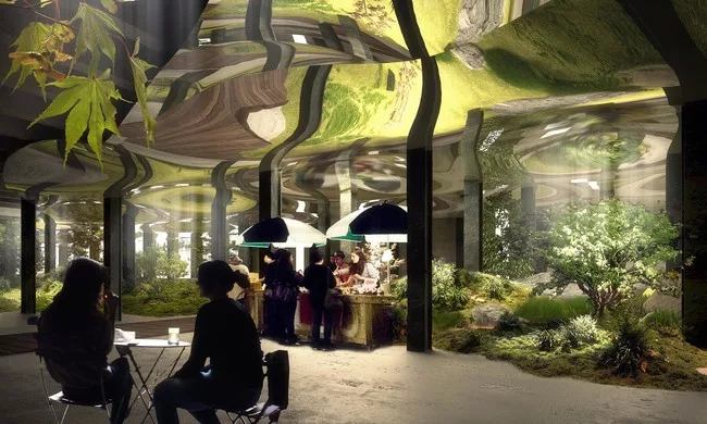Rendering of the completed Lowline.