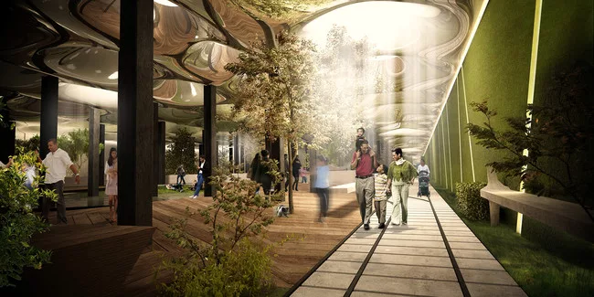 Rendering of the completed Lowline.