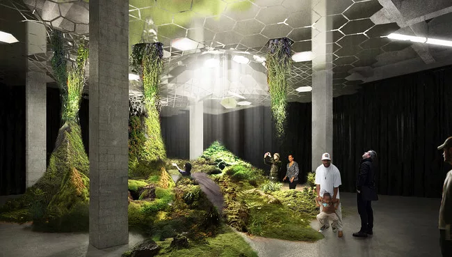 Rendering of the completed Lowline.