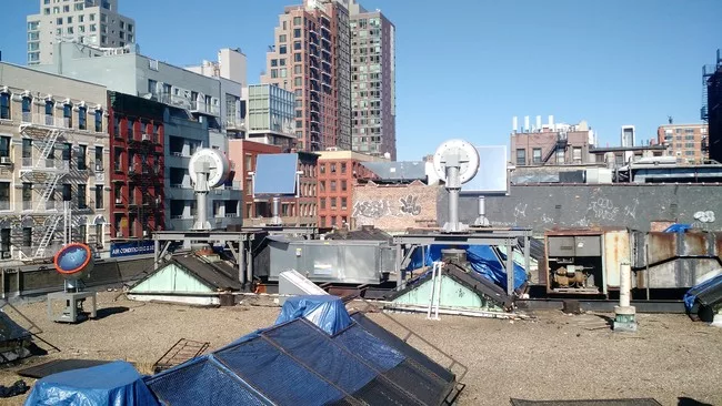 The Lab’s solar concentrators, made by the Korean company Sunportal and configured by RAAD Studio, are mounted on a roof just above the demonstration garden.