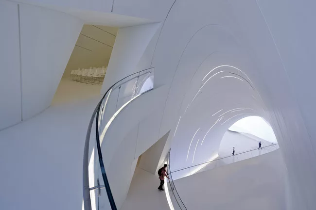 Zaha Hadid's Heydar Aliyev Centre in Baku.
