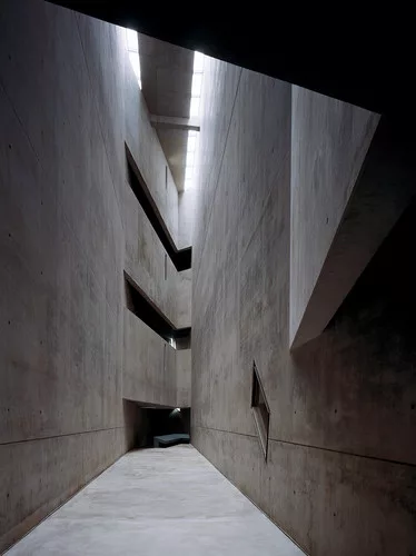 Libeskind's Jewish Museum in Berlin, completed in 1999.