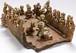 Ball‐court model; Nayarit, Mexico, 200 B.C.–A.D. 500