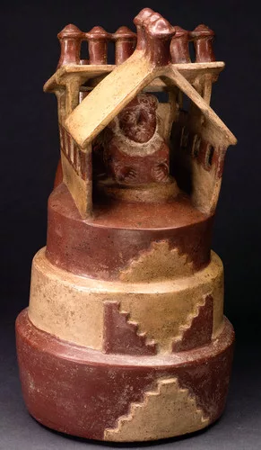 Architectural Vessel; Moche culture, Peru, A.D. 450–550