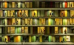 <strong>Overall Winner<br />Category:</strong> Buildings in Use<br /><strong>Photographer:</strong> Fernando Guerra<br /><strong>Building:</strong> EPFL Quartier Nord, Ecublens, Switzerland<br /><stro