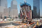 A memorial and a tree-filled plaza will be completed next year, in time for the 10th anniversary. The museum will open in 2012. And the steel framing for One World Trade Center is visibly rising. Whil