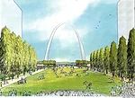 In St. Louis, A Green Oasis for Saarinen's Gateway Arch