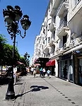 An urban revitalization effort that restored public spaces and landmark buildings.