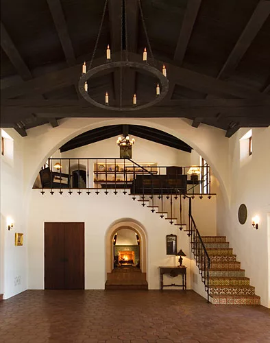 The interior of a home designed by Thomas Bollay in Ventura County, Calif.