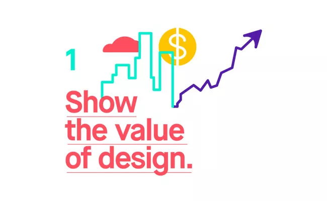 Show the value of design - Imagine a design firm that routinely spends millions of dollars generating hundreds of proposals for a given competition. Ridiculous? Well, that's the collective effort desi