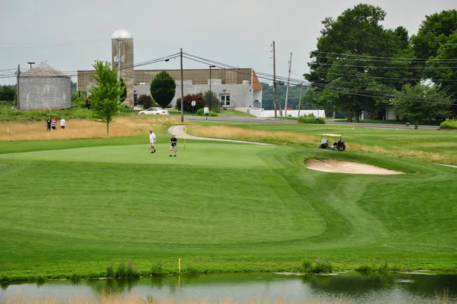 Austin+Mergold built Rich Valley Golf (RVG) on 200 acres of farmland in 2008. The idea for the course was hatched by Austin's father, a local builder and developer, and aimed to be an unpretentious co
