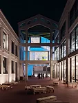The Medialab-Prado houses start-ups in a former sawmill in Madrid.