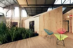 The couple collected other visual references for the Red Bull project, including pictures of sleds, as they studied different ways to lift the temporary structures off the earthen floor.