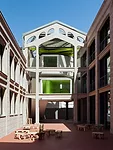 The Medialab-Prado houses start-ups in a former sawmill in Madrid.