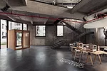 The Medialab-Prado houses start-ups in a former sawmill in Madrid.