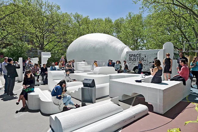 The Taiwan Pavilion at the 2014 Venice Architecture Biennale and 99 Chairs, commissioned by New York’s Storefront for Art and Architecture in 2013.
