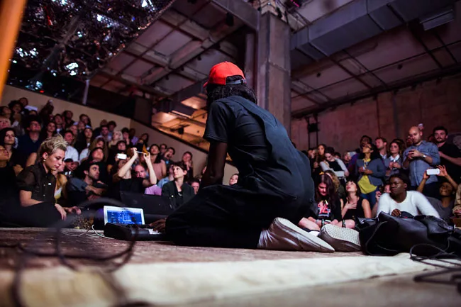 Musician Dev Hynes, aka Blood Orange, composed a special song that would activate the Ancient Chaos canopy.