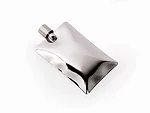 Stainless-steel hip flask