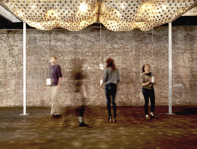 Cosmic quilt was one of the Principals' first major projects as a firm. It was first installed in New York City.