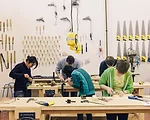 Blackhorse Workshop is a public maker space formed by Assemble in East London that provides cheap access to studios, tools, materials, and classes, for experts and novices alike.  