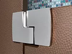 To complement its line of high-density-polyethylene bathroom partitions, Scranton Products has introduced two new contemporary aluminum-hinge collections offering the same strength and sup