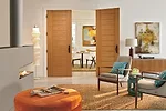 TruStile's new Modern Door Collection offers an up-to-date alternative to the traditional rail-and-stile format. While it has the same character and advantages as the multipanel co