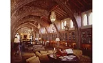 The Gothic Study at Hearst Castle.