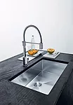 Franke has introduced the Planar 8 Series, its newest  line of kitchen sinks and faucets to offer both functionality  and high-end aesthetics. Options include  a premium 18-gauge stainless-steel under