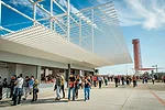 When it’s time for a snack, they can join the other spectators at one of the many concession stands in the Grand Plaza, where the modular structures were purposely designed to face the lawn rath
