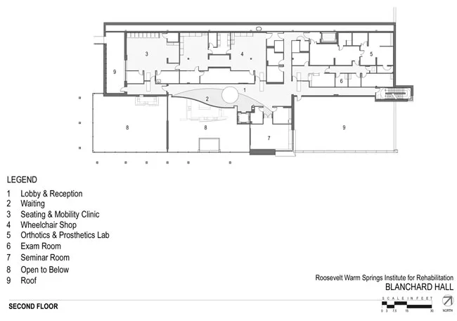 Blanchard Hall Outpatient Center: Roosevelt Warm Springs Institute for Rehabilitation
