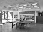 In its previous iteration, the vestibule was closed off from the spaces beyond by a masonry wall, which the architects removed.