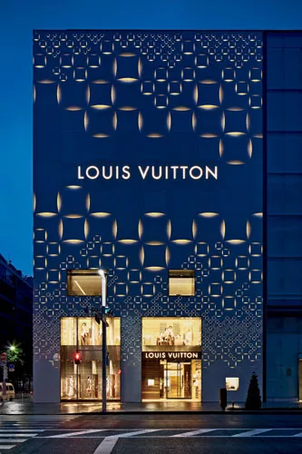 Louis Vuitton Matsuya Ginza Facade