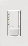 Lutron has combined two signature technologies to create one new product.  The Maestro can dim all energy-efficient light sources (dimmable LEDs, dimmable CFLs, and incandescent), and it is also an oc