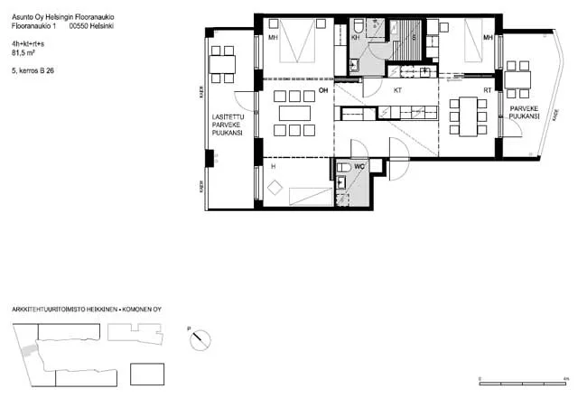 Flooranaukio Housing