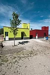 Dellekamp Arquitectos has completed two model houses for working-class residents in southwest Mexico.