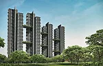 The project&rsquo;s five towers contain 758 dwelling units ranging in size from 475 to 1,315 square feet.