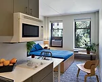 Furniture in the efficiency units is provided by Common Ground.