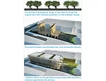 The architects pixelated an image of two trees to morph the organic form into Cartesian geometry for the building's design. 