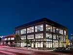Theodore Brown & Partners, a San Francisco-based firm, renovated the exterior of the former warehouse on San Francisco's Ninth Street. The shell of the building retains much of its original character.