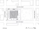 1 Lobby<br />2 Jury assembly<br />3 Patio<br />4 Atrium<br />5 Special-proceedings courtroom