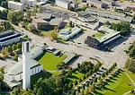 The $13.2-million JKMM building joins a collection of six Aalto works in Seinäjoki’s cultural and administrative center. 
